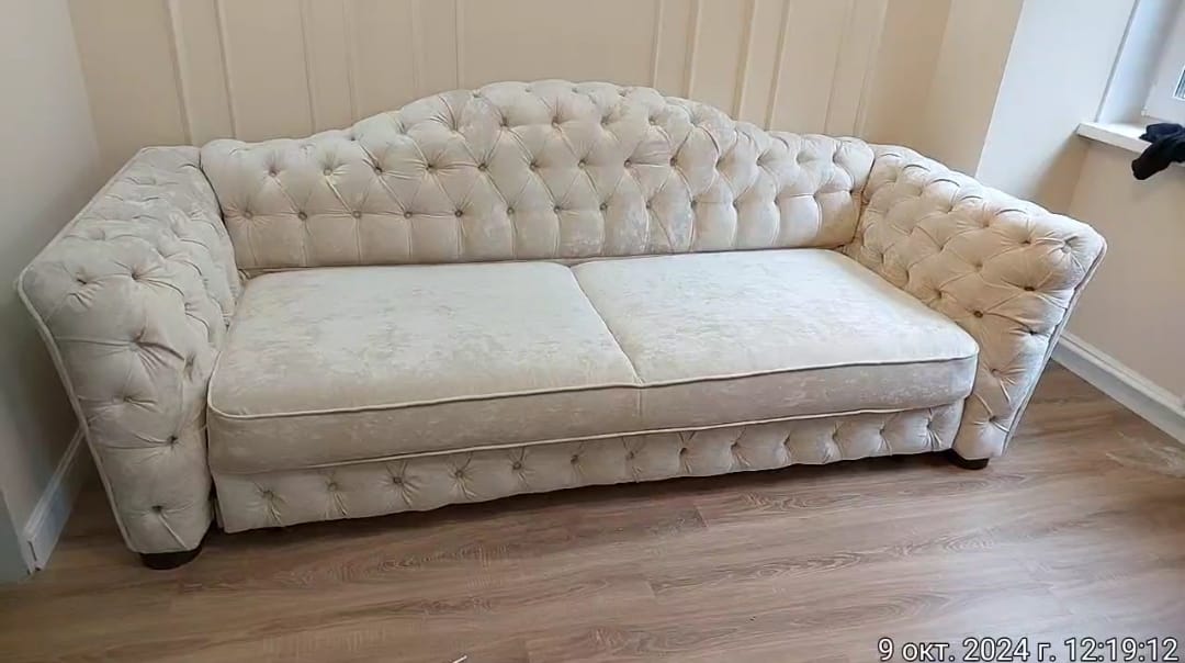 Обивка дивана. Ликино-Дулево